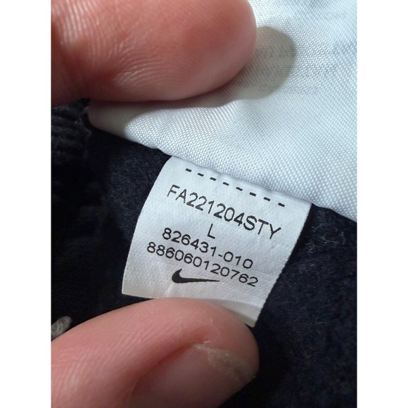 Nike Sportswear Club Fleece Tapered Joggers Black Active 826431-010 Mens Large - Picture 5 of 8